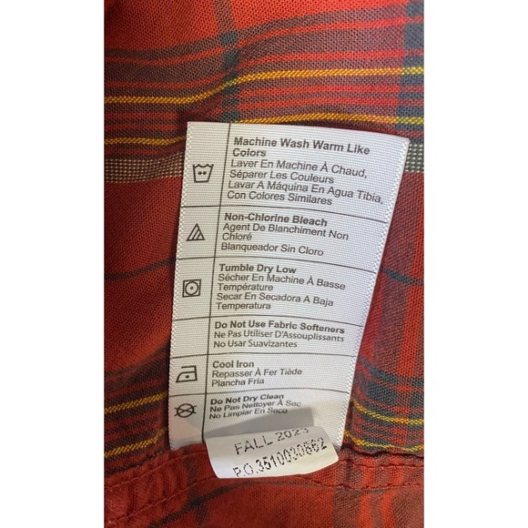 Carhartt Men's Loose Fit Button Down Shirt Size Large - Picture 8 of 10